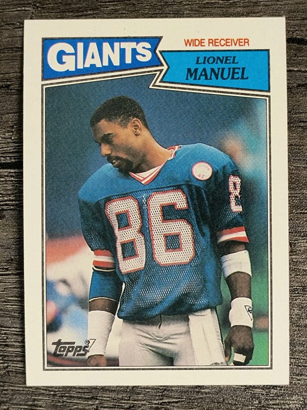 1987 Topps #15 Lionel Manuel