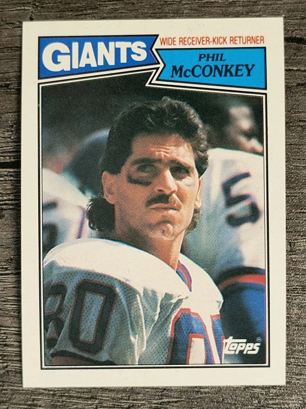 1987 Topps #16 Phil McConkey