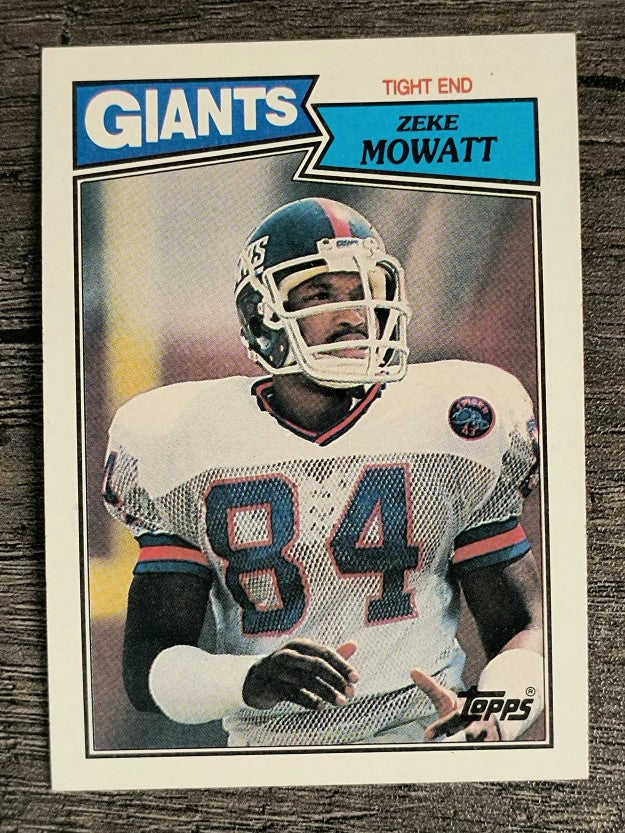 1987 Topps #18 Zeke Mowatt