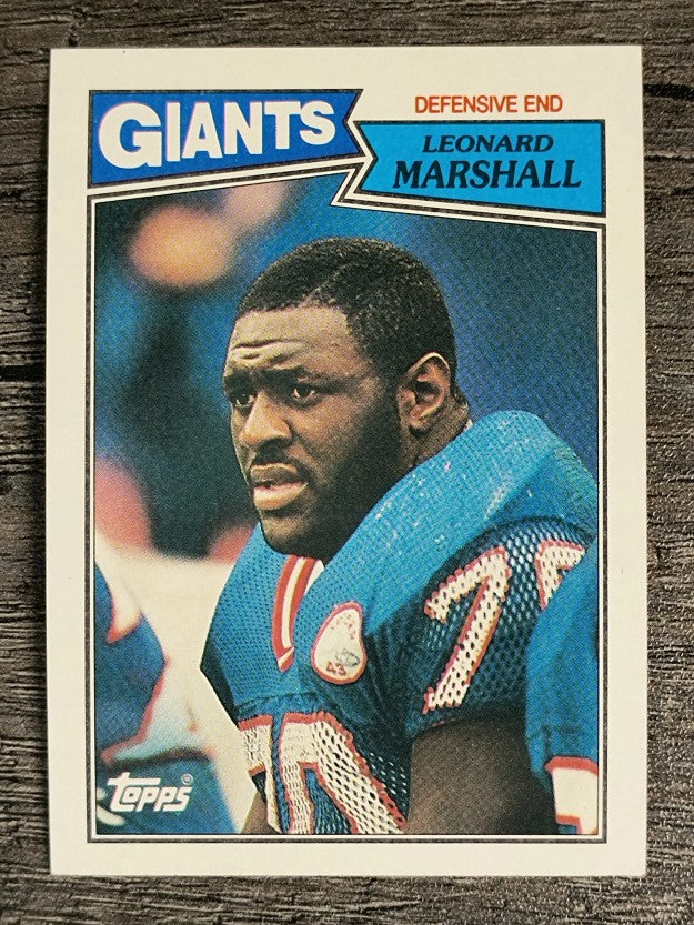 1987 Topps #23 Leonard Marshall