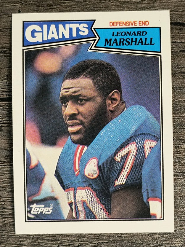 1987 Topps #23 Leonard Marshall