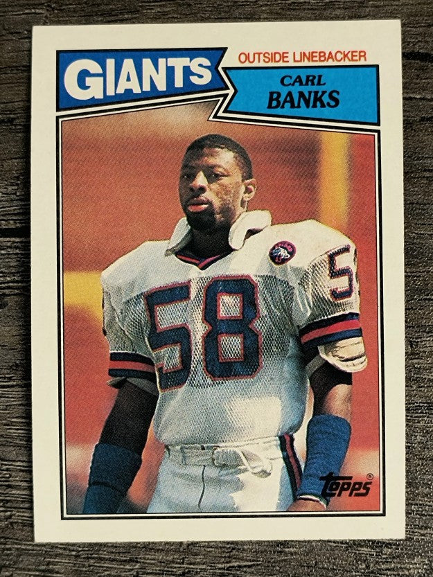 1987 Topps #24 Carl Banks