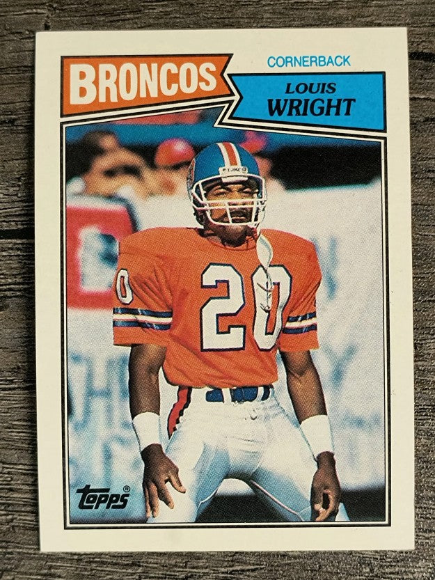 1987 Topps #40 Louis Wright