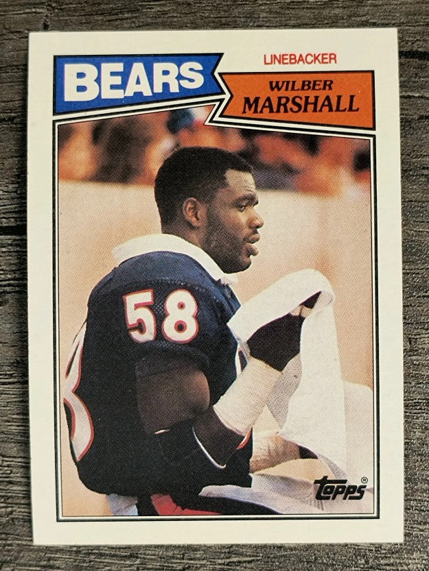 1987 Topps #59 Wilber Marshall