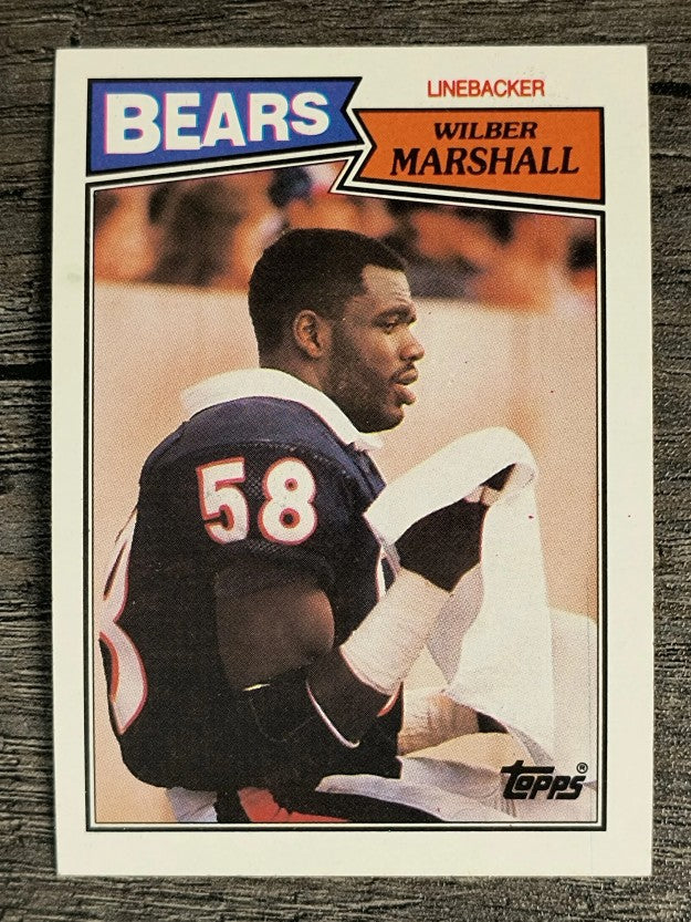 1987 Topps #59 Wilber Marshall