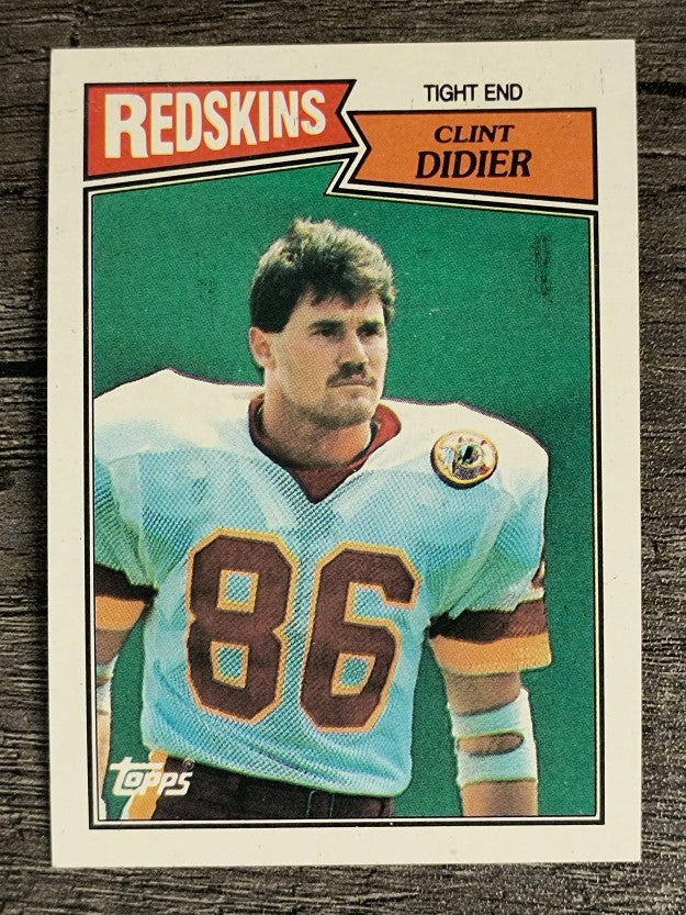 1987 Topps #70 Clint Didier RC
