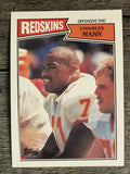 1987 Topps #74 Charles Mann