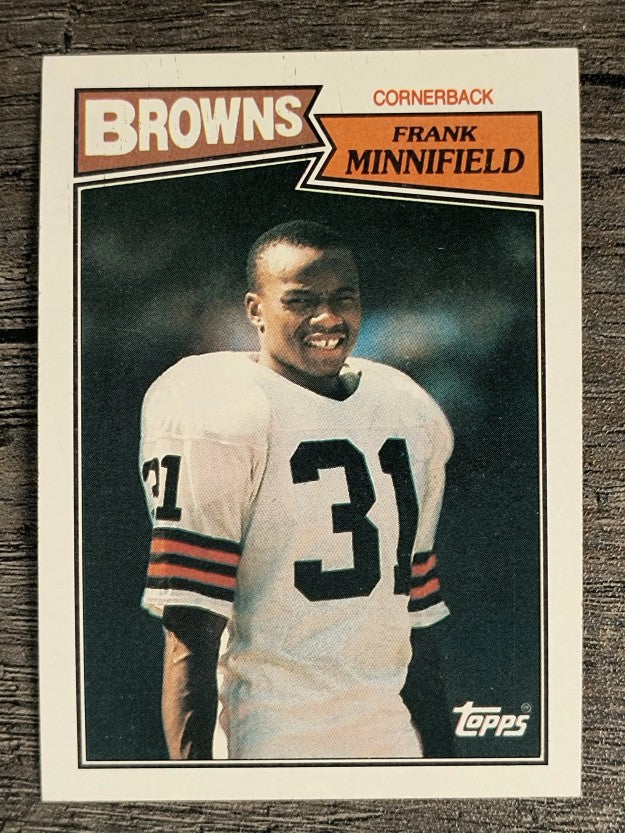 1987 Topps #92 Frank Minnifield