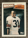 1987 Topps #92 Frank Minnifield