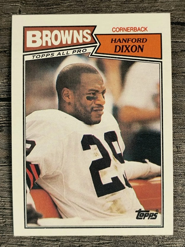 1987 Topps #93 Hanford Dixon