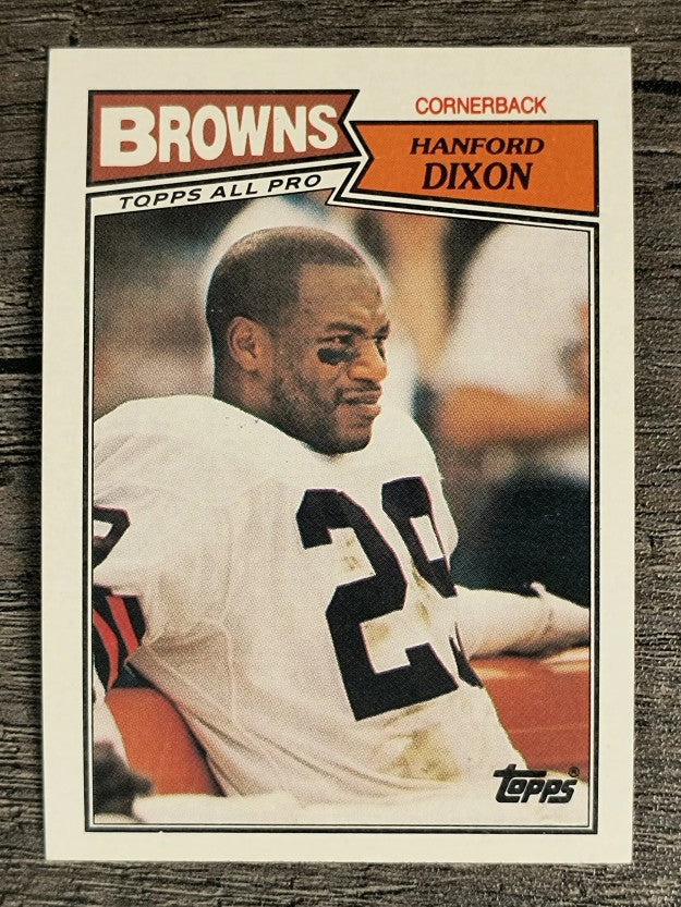 1987 Topps #93 Hanford Dixon