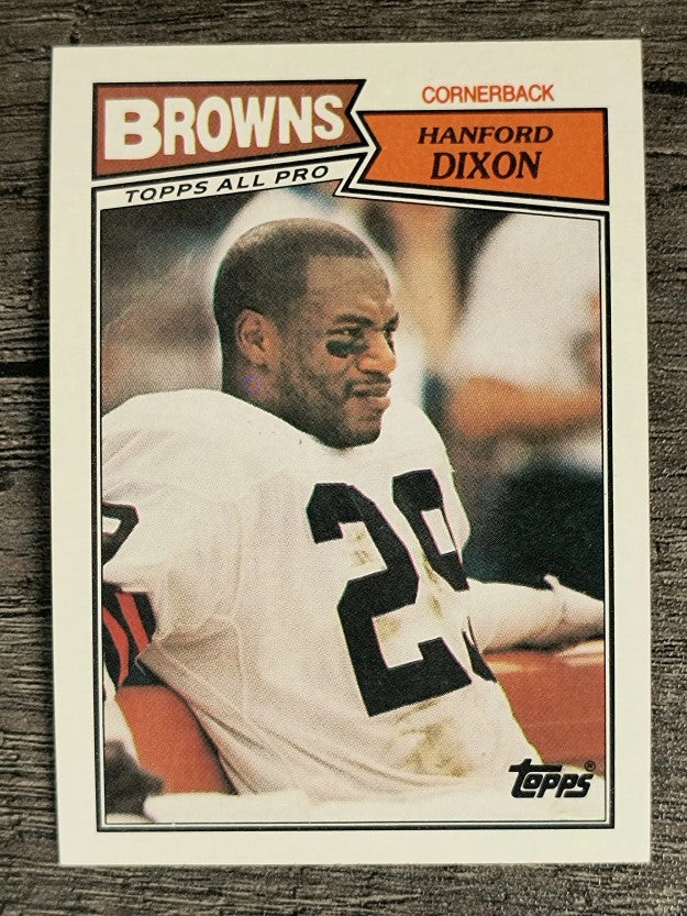 1987 Topps #93 Hanford Dixon