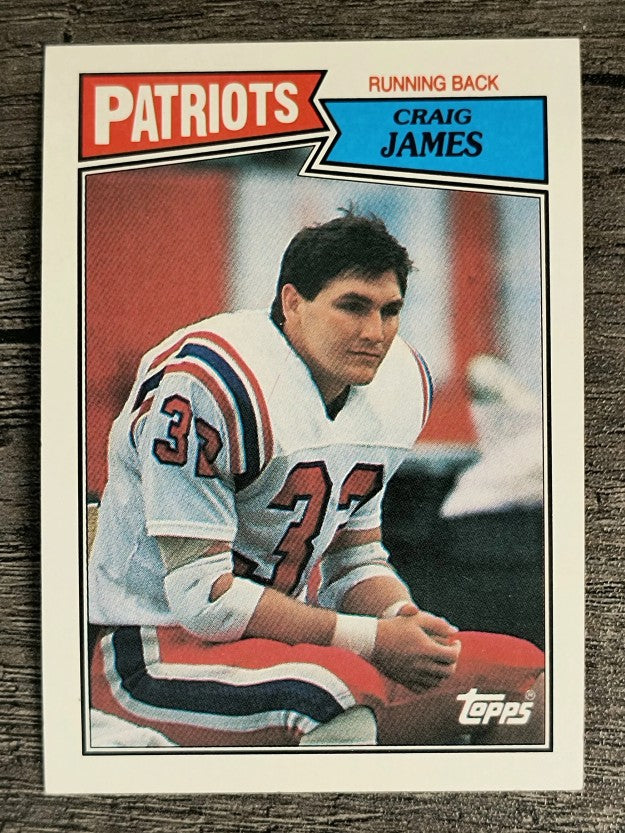 1987 Topps #98 Craig James