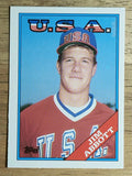1988 Topps Traded #1T Jim Abbott OLY XRC