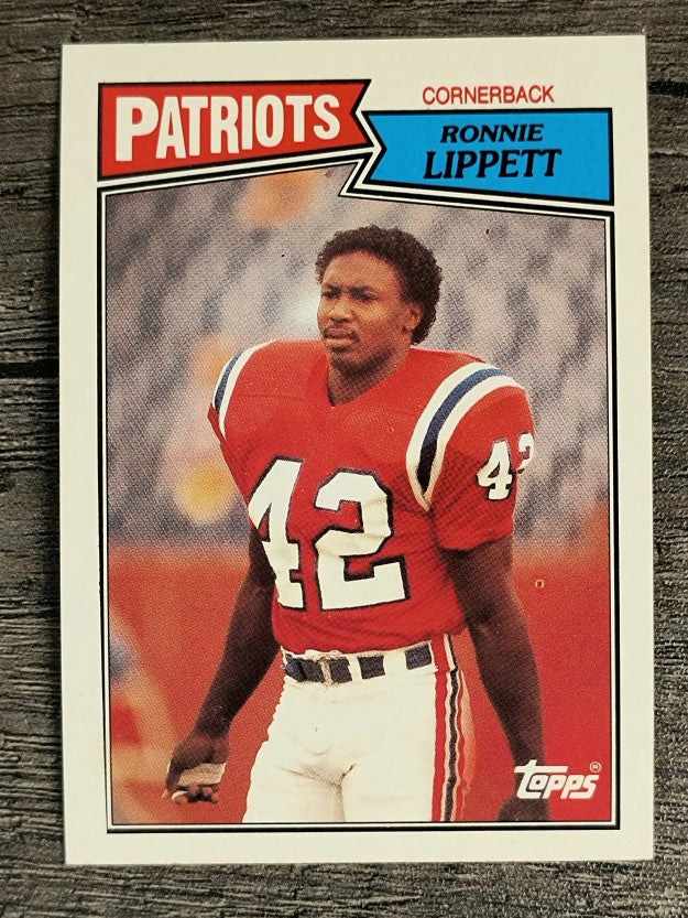 1987 Topps #109 Ronnie Lippett RC
