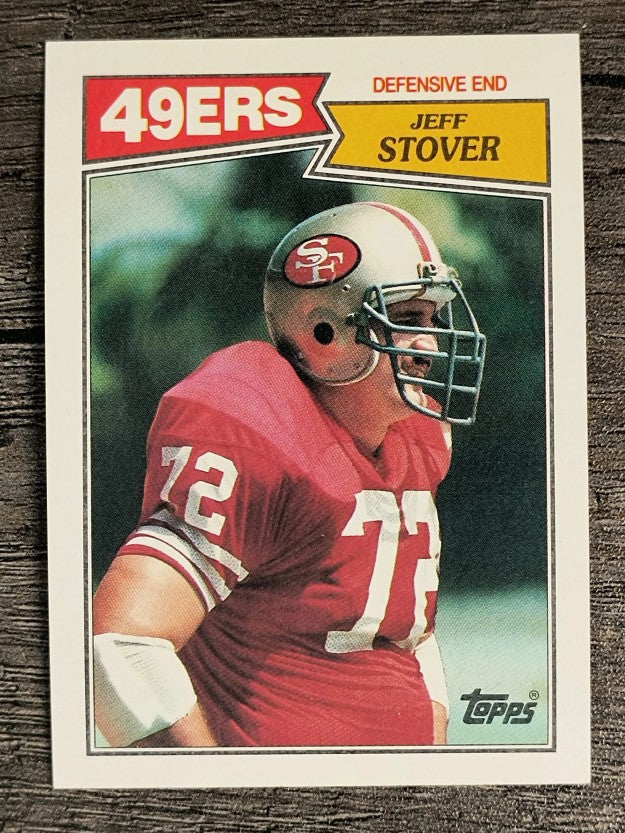 1987 Topps #119 Jeff Stover