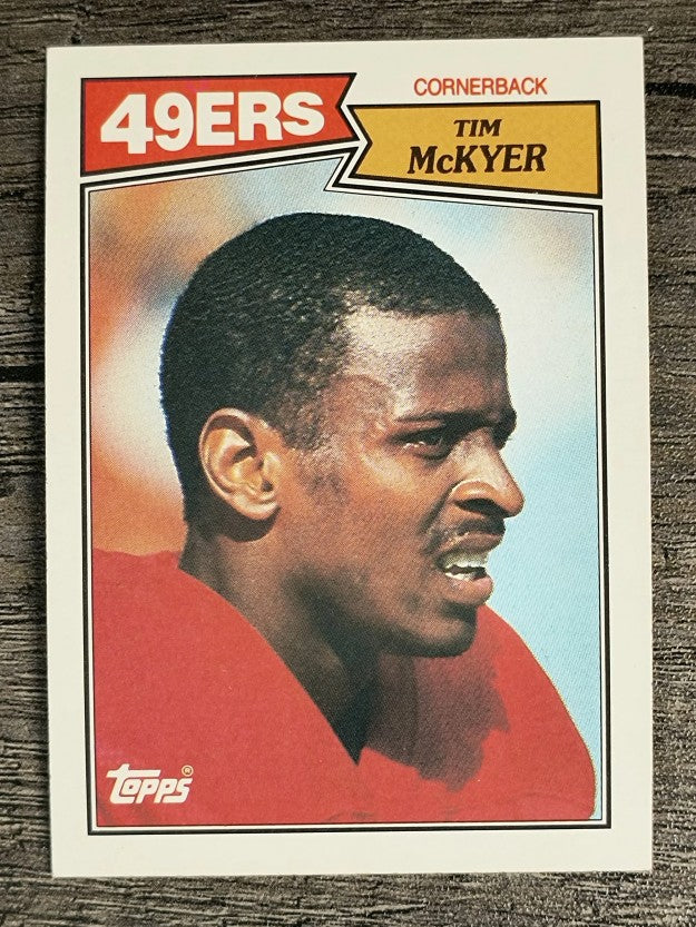 1987 Topps #121 Tim McKyer RC