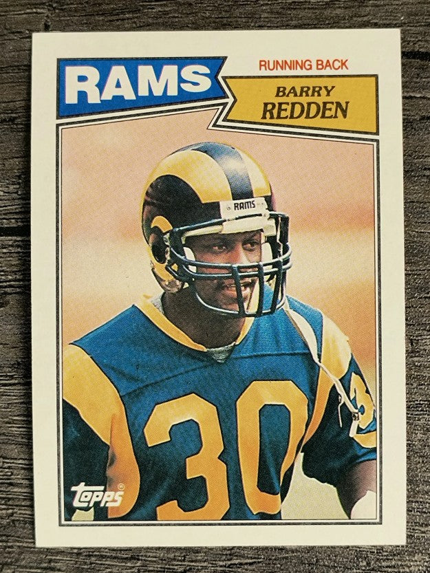 1987 Topps #147 Barry Redden