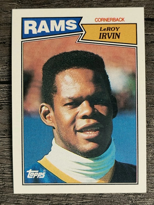 1987 Topps #158 LeRoy Irvin