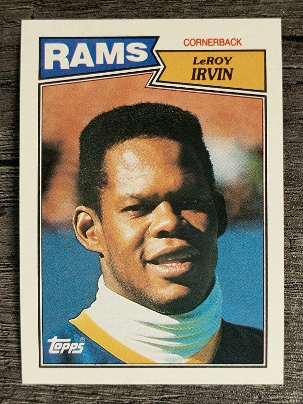 1987 Topps #158 LeRoy Irvin