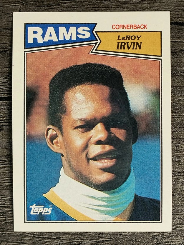 1987 Topps #158 LeRoy Irvin