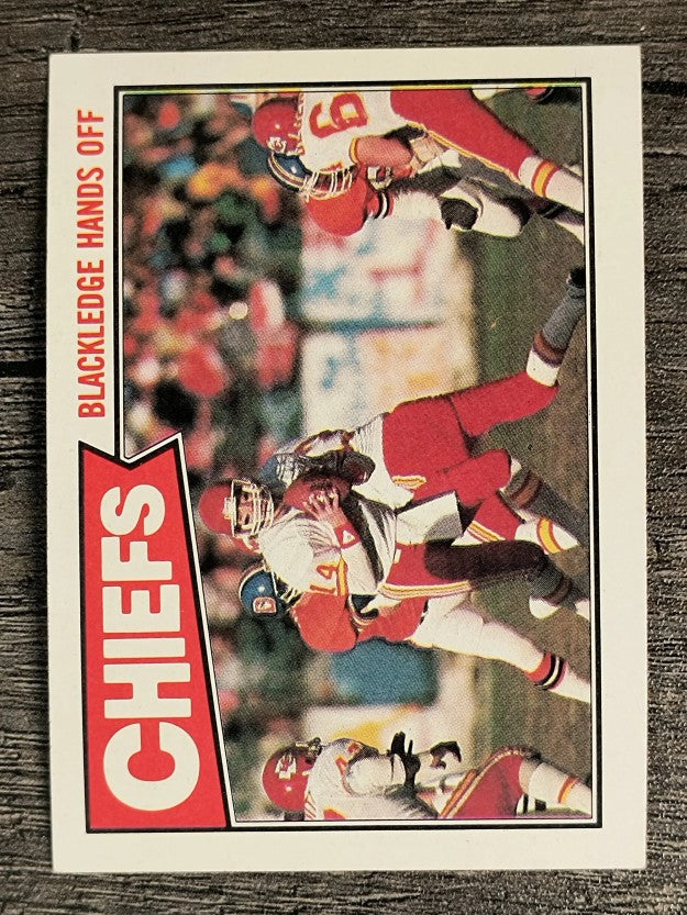 1987 Topps #160 Chiefs TL/Todd Blackledge
