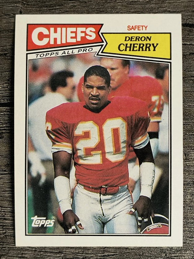 1987 Topps #171 Deron Cherry AP