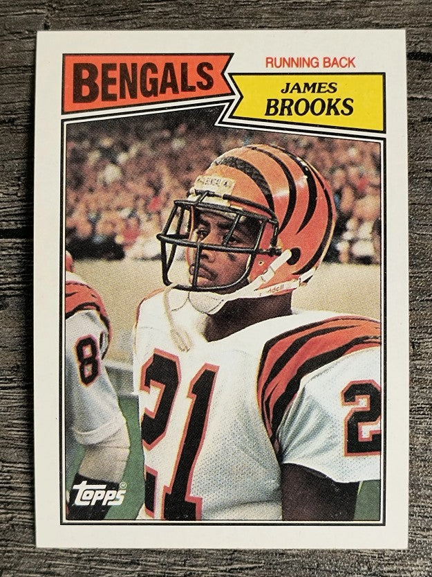 1987 Topps #186 James Brooks