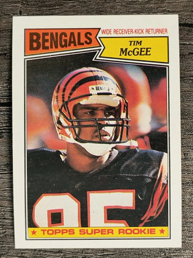 1987 Topps #190 Tim McGee RC