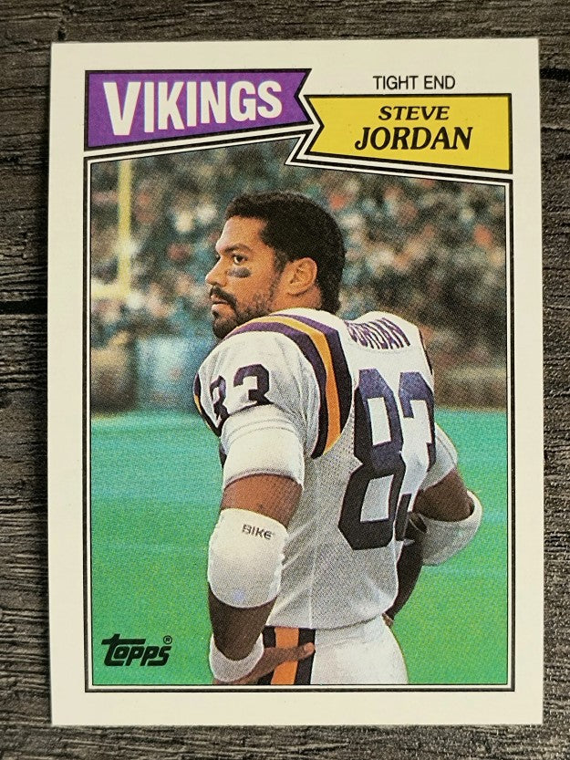 1987 Topps #204 Steve Jordan