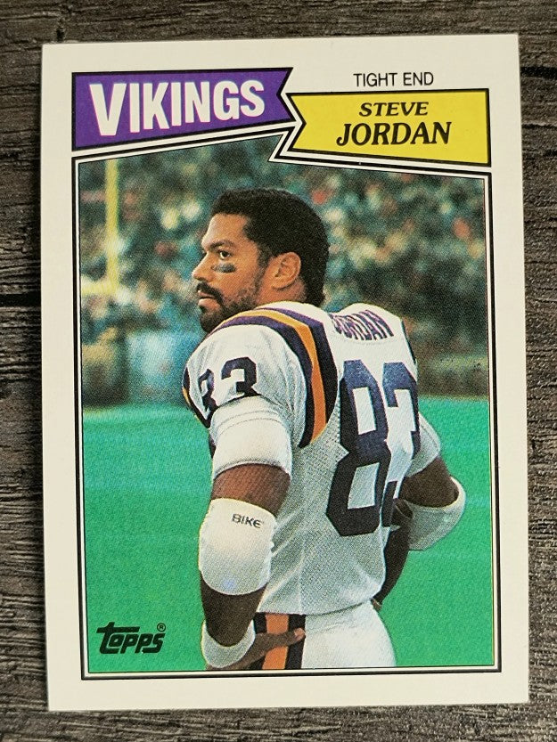 1987 Topps #204 Steve Jordan