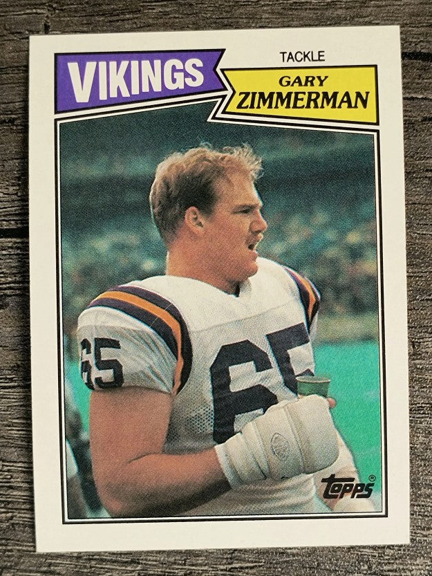 1987 Topps #207 Gary Zimmerman RC