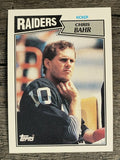 1987 Topps #219 Chris Bahr