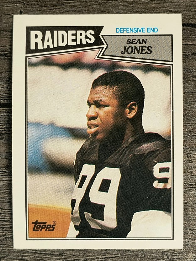 1987 Topps #222 Sean Jones RC