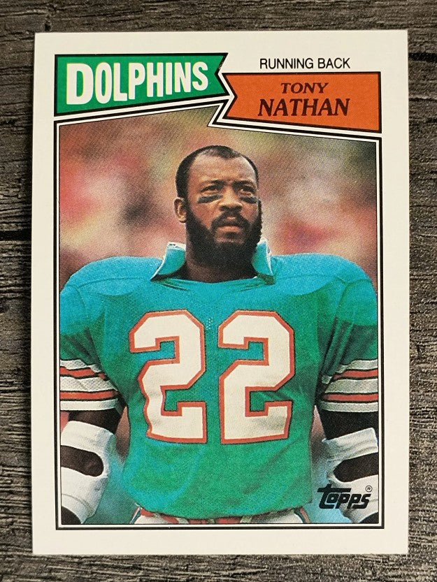 1987 Topps #235 Tony Nathan
