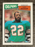 1987 Topps #235 Tony Nathan