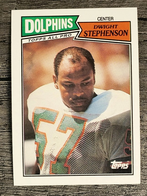 1987 Topps #242 Dwight Stephenson