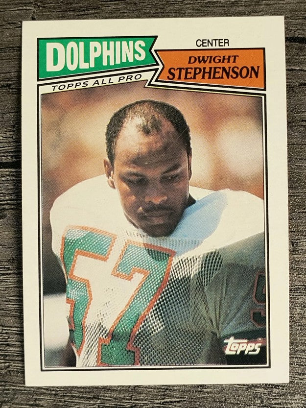 1987 Topps #242 Dwight Stephenson