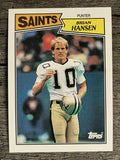 1987 Topps #278 Brian Hansen