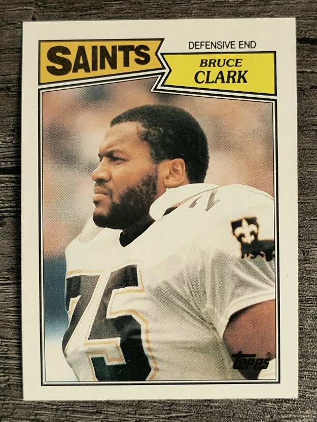 1987 Topps #281 Bruce Clark
