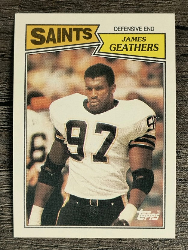 1987 Topps #282 James Geathers RC