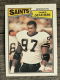 1987 Topps #282 James Geathers RC