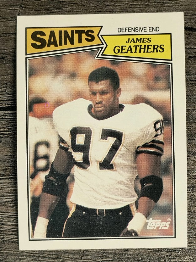 1987 Topps #282 James Geathers RC