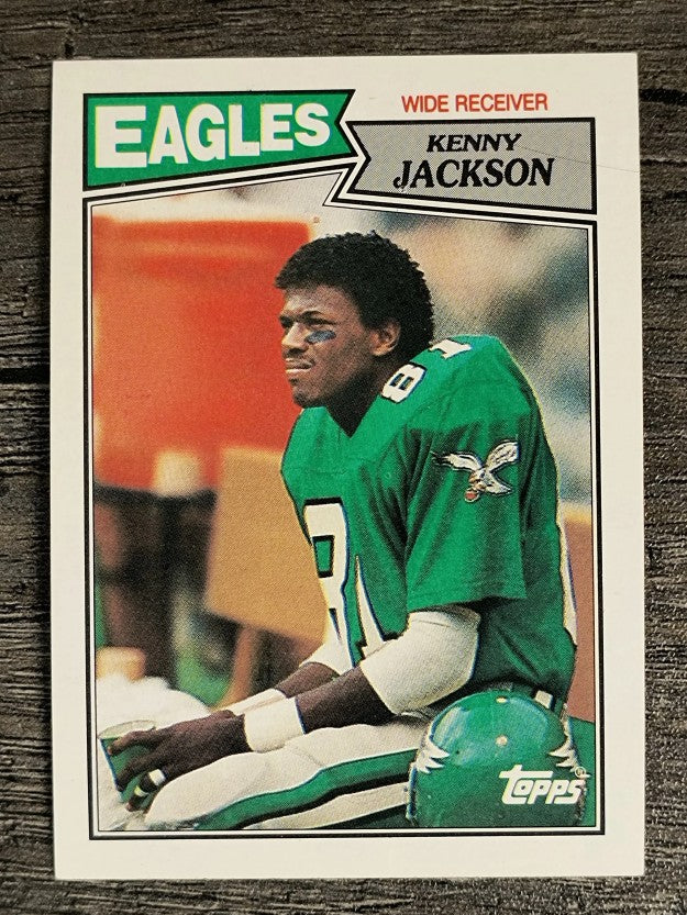 1987 Topps #299 Kenny Jackson