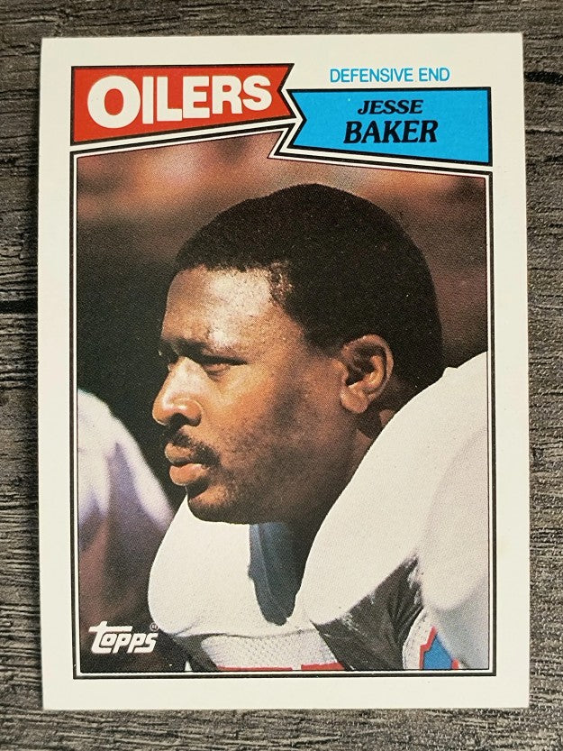 1987 Topps #316 Jesse Baker