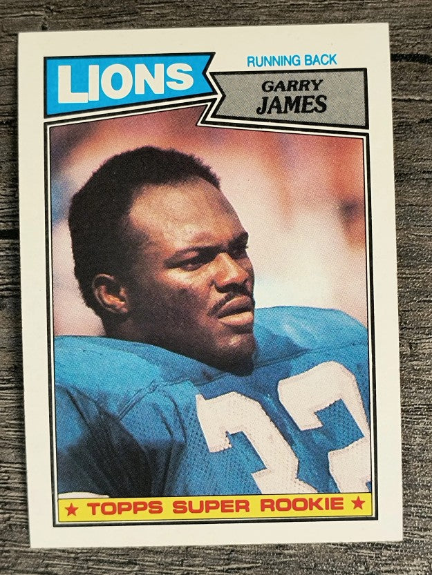 1987 Topps #320 Garry James