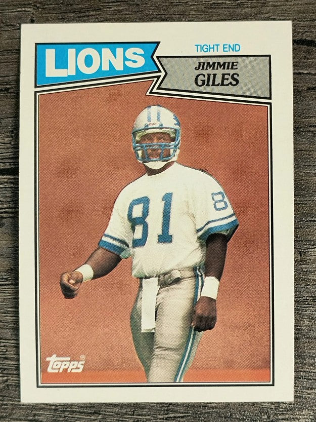 1987 Topps #324 Jimmie Giles