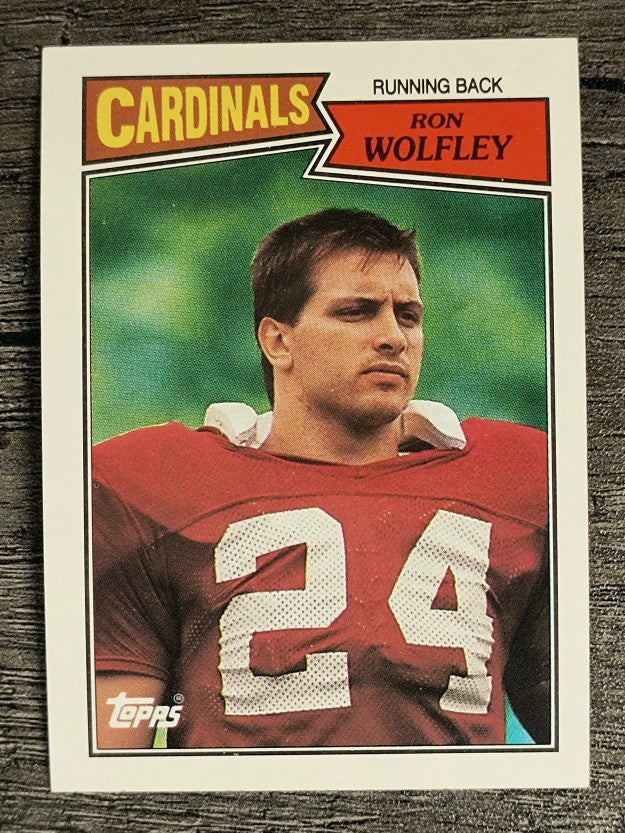 1987 Topps #333 Ron Wolfley RC