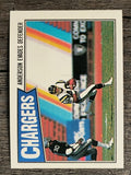 1987 Topps #339 Chargers TL/Gary Anderson