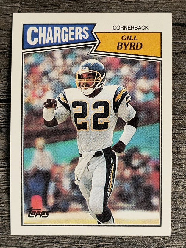 1987 Topps #349 Gill Byrd